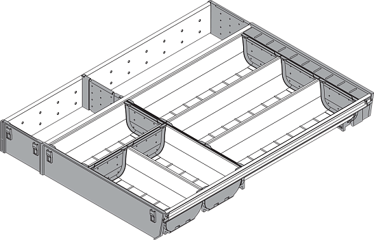 фото orga-line для tandembox ,500мм,шир.550-600 мм