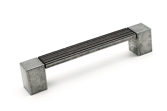 фото 11.3793.58 metakor. ручка-скоба stokcholm, черная сталь, 128 мм (распродажа)