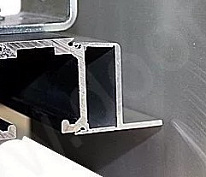 профиль алюминиевый для подвесного потолка 4 м.