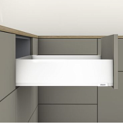 merivobox высота k, стандартный, 450 мм, белый шелк