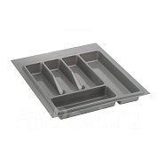 лоток для кухонных принадлежностей в ящик (305-340) х (391-490), шк 400 мм, серый