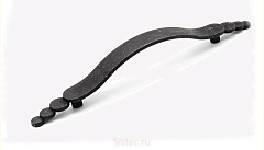 19.3948.53 metakor ручка-скоба nebio, темная черная матовая сталь, 128 мм