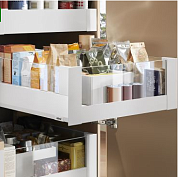 внутренний merivobox высота e с boxcover, со вставкой, 400 мм, белый шелк