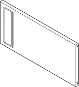 ambia-line доп.попер.раздел.выс.110мм для ш 218мм, сер.орион