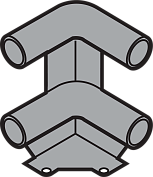 держ.угл.двойн.трубч.бортика галерей серый