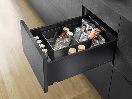 фото legrabox pure c,высокий,450 мм,терра-черный