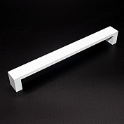 ua59-r0040/192 gamet. ручка-скоба, белый блестящий 192мм