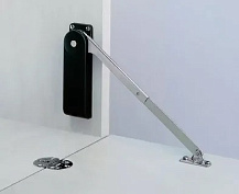 hds-10s kl bl механизм для тяжелых фасадов, левый, (h двери, см * вес двери, кг / 2) = 60-95