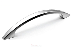 c-174 g5  nomet. ручка-скоба, матовый никель, 128 мм (распродажа)