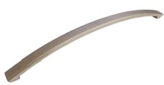 uu37-0224-g0006 gamet. ручка-скоба, сатиновый никель, 224 мм