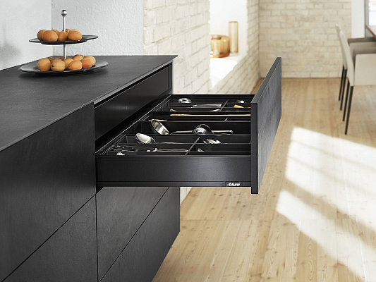 фото legrabox pure m, стандартный, 450 мм, терра-черный