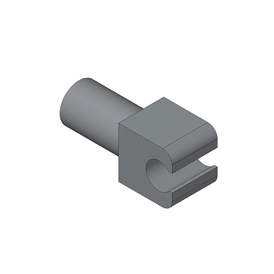 фото держ.один.попер.трубч.разд.серый