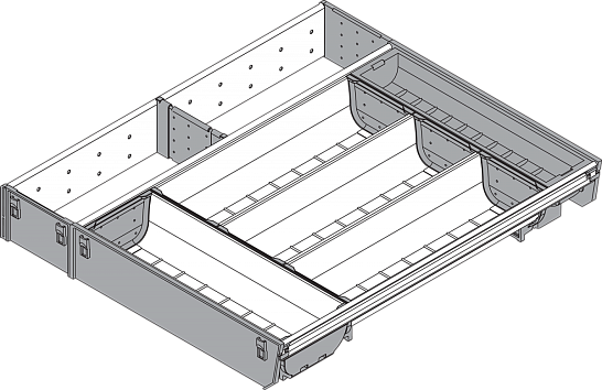 фото orga-line для tandembox ,450мм,шир.550-600мм