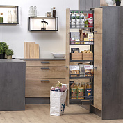 диспенса 90°, 250 мм пв комплект, h1200 - 1600 мм, 4 полки, арена стиль, цвет антрацит