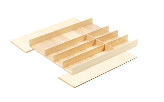 фото лоток файнлайн линик 500-600 мм, глубина 500 мм, 1 шт, цвет ясень светлый (0092020378)