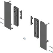 крепление передней панели merivobox, e с вставкой, орион серый,l+r 