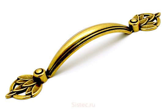 фото ручка-скоба wmn538.096.00a8 золотистая бронза,  96мм, giusti