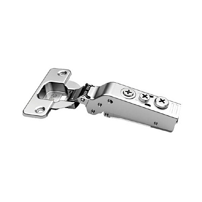 фото петля для фасaдов 10-20 мм 105° dtc pivot-star snap-on накладная с доводчиком 45мм (0020458)