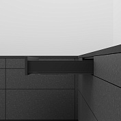 legrabox pure m,стандартный,500 мм,черный матовый