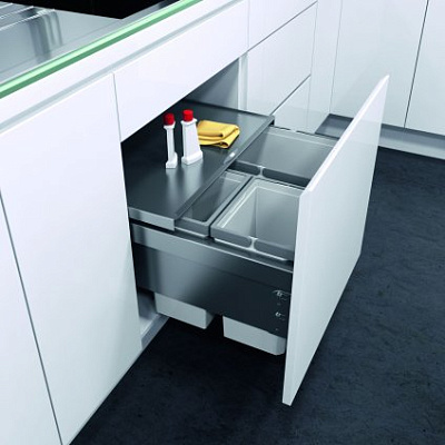 фото vs выдвижная система сортировки vs envi space (эколайнер), шк 600мм, тройное разделение