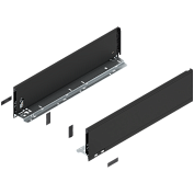legrabox царга k, 500 мм, черный матовый, l+r+ заглушки, инструкция
