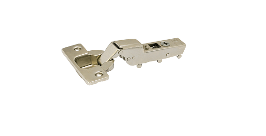 фото omnia l петля 105° полунакладная с демпфером, под саморез