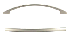 us09-0128-g0006 gamet. ручка-скоба, сатиновый никель, 128 мм