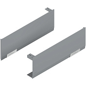 hf/hs/hl top заглушка основная, светло-серая + малая симметр. нерж., l+r