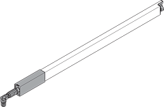 tandembox antaro,m+2 рел.,d,400мм,белый шелк