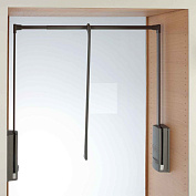 пантограф servetto для одежды телескопический 770-1200 мм, цвет - антрацит