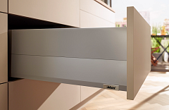 merivobox высота e с boxcap, высокий, 400 мм, белый шелк