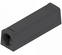 держатель tip-on прямой короткий,черный