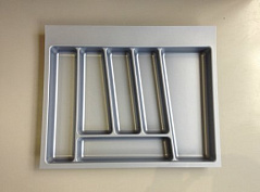 лоток для столовых приборов trend ii, в ящик 600/450, серый