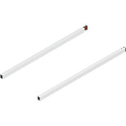 релинг merivobox 450мм,белый шелк,l+r