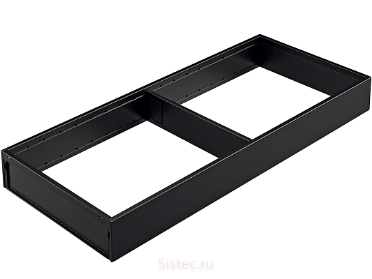 фото ambia-line рамки нд 500мм, ш 200мм, сталь, терра-черный