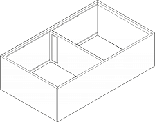 ambia-line высокие рамки нд от 400мм, ш 218мм, сталь, белый шелк