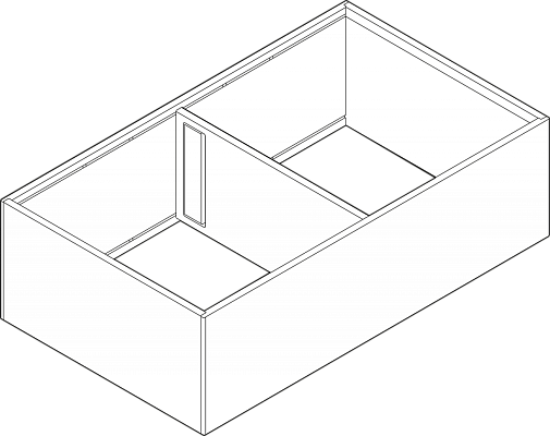 фото ambia-line высокие рамки нд от 400мм, ш 218мм, сталь, белый шелк