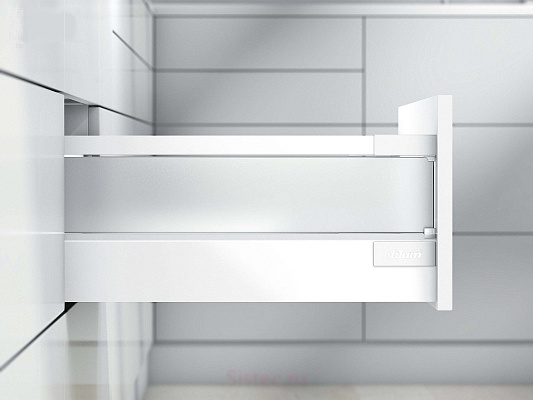 фото tandembox antaro,m+вставка,d,500мм,белый шелк