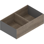 ambia-line высокие лотки нд от 400мм, ш 218мм, дуб небраска/сер.орион