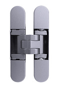 скрытая петля kubikina k6100, цвет матовый хром 