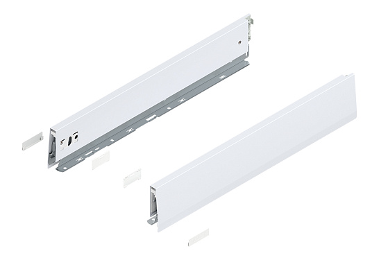 фото merivobox царга m,600мм,белый шелк,l+r+заглушки,инструкция