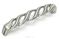 wmn.695.096.00e8 giusti. ручка-скоба, античное серебро,96мм