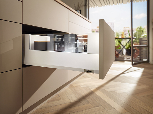 фото merivobox высота e с boxcover, высокий, 450 мм, белый шелк