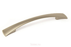 un90-0128-g0006 gamet. ручка,никель матов.,128мм (распродажа)