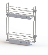 бутылочница 150 мм левая с направляющими blum (134)