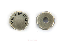 заглушка на винт, старое серебро, giusti