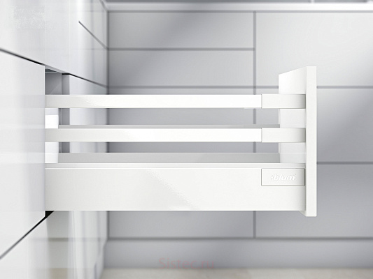 фото tandembox antaro,m+2 рел.,d,500мм,белый шелк