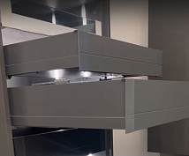 ten2 внутренний выдвижной ящик h120 мм, 500мм, графит