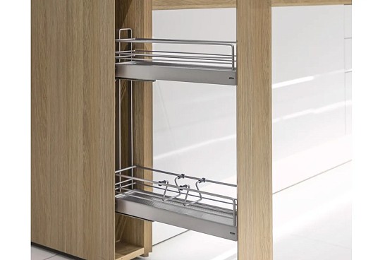 фото бутылочница 150 мм 3d, арена классик, 1 шт, цвет титан, 1 уп. (2334600102)