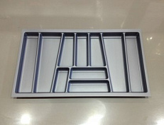 лоток для столовых приборов trend ii, в ящик 900/500, серый